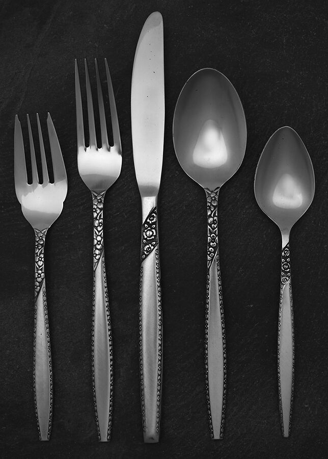 ORL8 (STAINLESS) 5 Piece Place Setting by Orleans-1