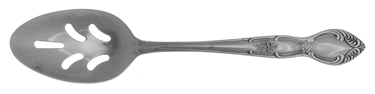 Pamela (Stainless) Pierced Tablespoon (Serving Spoon) by Orleans-1