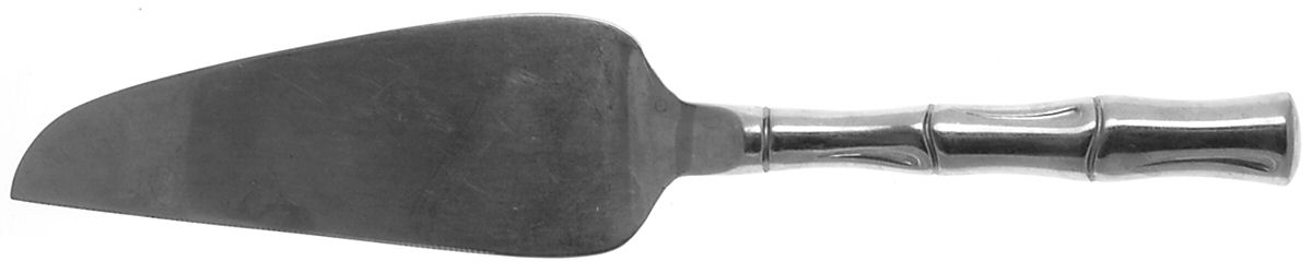 Bamboo (Stainless) Pie and Cake Server, Solid Piece by Oxford Hall-1