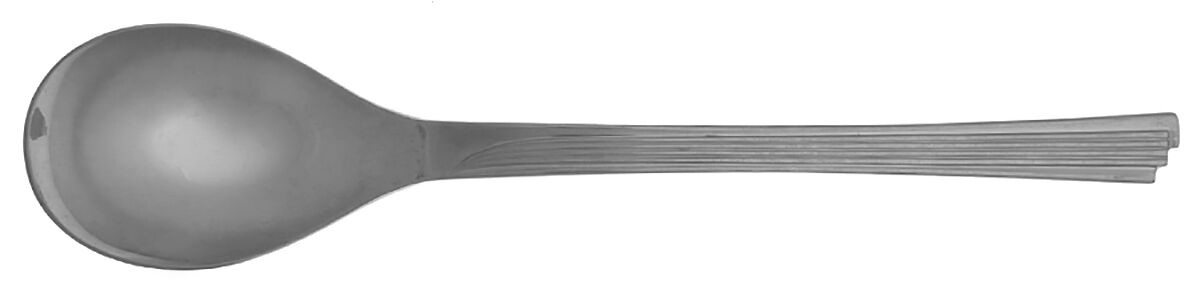 Cascade (Stainless) Tablespoon (Serving Spoon) by Oxford Hall-1