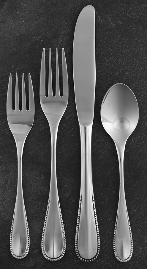 Crystal Palace (Stainless) 4 Piece Place Setting by Oxford Hall-1