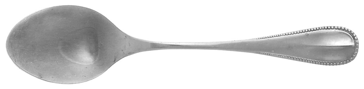 Crystal Palace (Stainless) Place/Oval Soup Spoon by Oxford Hall-1