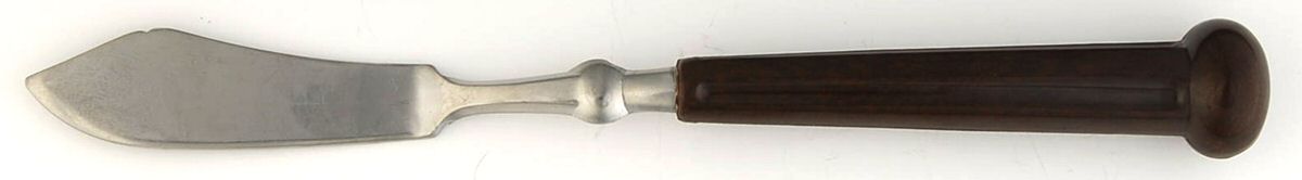 Fashion Wear-Brown (Stainless) Flat Handle Master Butter Knife by Oxford Hall-1