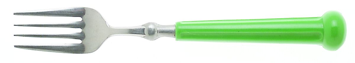 Fashion Wear-Lime Green (Stainless) Individual Salad Fork by Oxford Hall-1