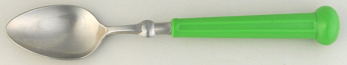 Fashion Wear-Lime Green (Stainless) Teaspoon by Oxford Hall-1