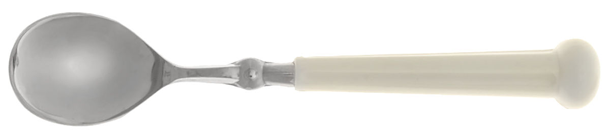 Fashion Wear-White (Stainless) Sugar Spoon by Oxford Hall-1