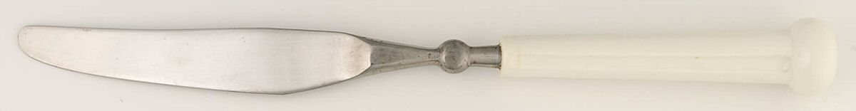 Fashion Wear-White (Stainless) Modern Hollow Knife by Oxford Hall-1
