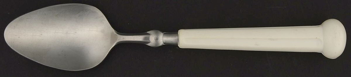 Fashion Wear-White (Stainless) Place/Oval Soup Spoon by Oxford Hall-1