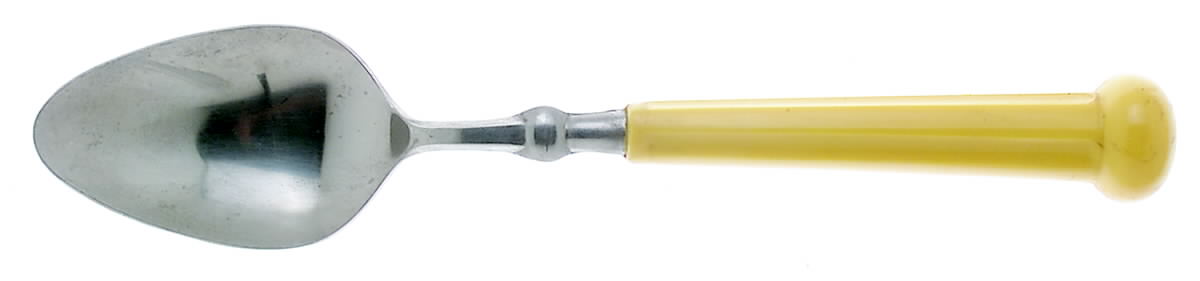 Fashion Wear-Yellow (Stainless) Place/Oval Soup Spoon by Oxford Hall-1