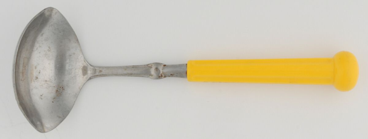 Fashion Wear-Yellow (Stainless) Solid Gravy Ladle by Oxford Hall-1