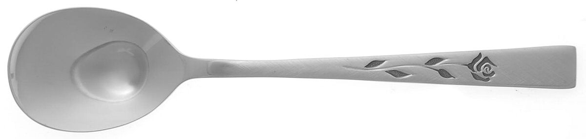 Florentine Rose (Stainless) Sugar Spoon by Oxford Hall-1
