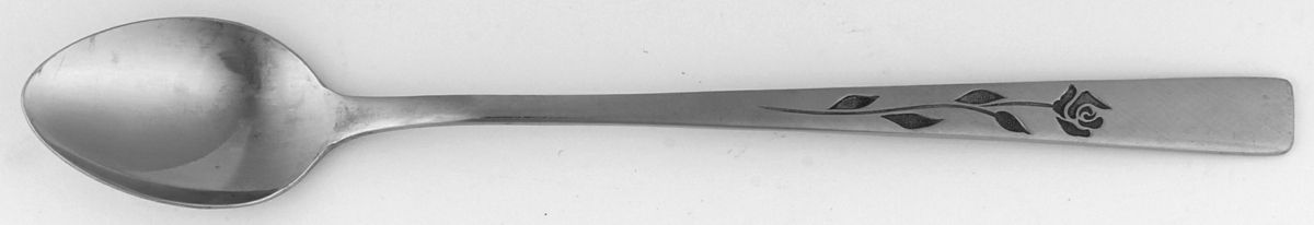 Florentine Rose (Stainless) Iced Tea Spoon by Oxford Hall-1