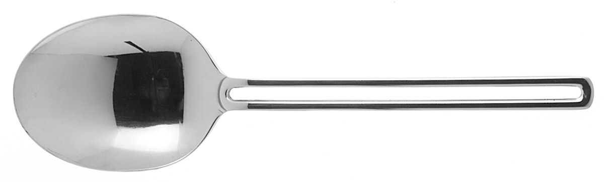 The Gap (Stainless) Solid Smooth Casserole Spoon by Oxford Hall-1