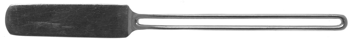 The Gap (Stainless) Flat Handle Butter Spreader by Oxford Hall-1