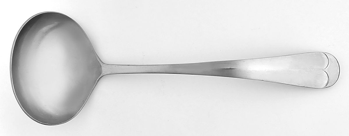 Jamestown (Stainless) Solid Gravy Ladle by Oxford Hall-1