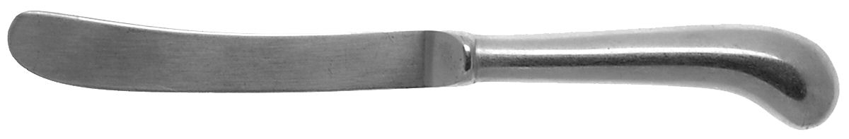 Jamestown (Stainless) Butter Spreader Hollow Hdl-Paddle/Stainless Blade by Oxford Hall-1