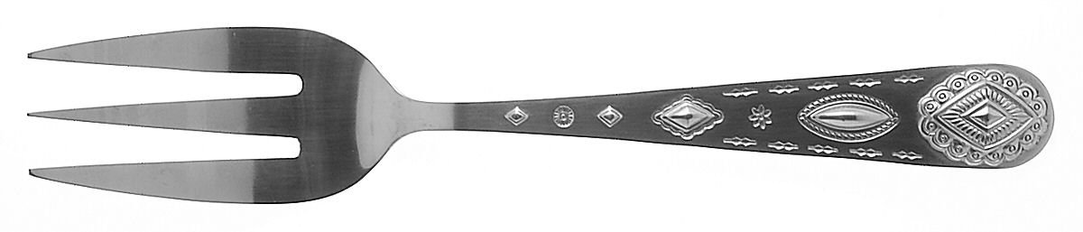 Mesa (Stainless) Medium Solid Cold Meat Serving Fork by Oxford Hall-1