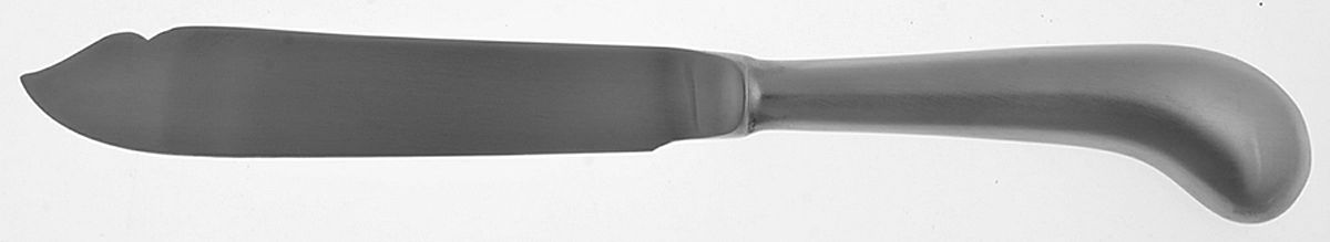 Old Westbury (Stainless) Hollow Pistol, Individual Stainless Fish Knife by Oxford Hall-1
