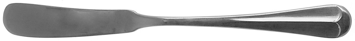 Old Westbury (Stainless) Flat Handle Butter Spreader by Oxford Hall-1