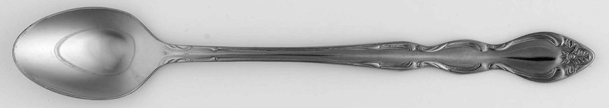 Tally Ho (Stainless) Iced Tea Spoon by Oxford Hall-1
