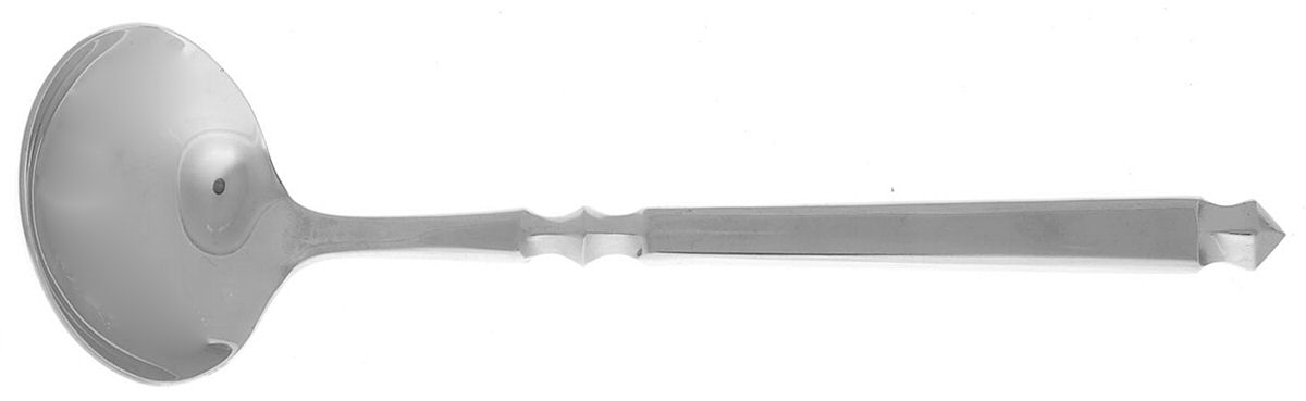 OXH10 (STAINLESS) Solid Gravy Ladle by Oxford Hall-1