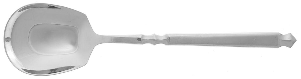 OXH10 (STAINLESS) Solid Smooth Casserole Spoon by Oxford Hall-1