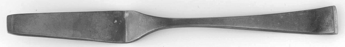 Sabrina (Stainless) Flat Handle Master Butter Knife by Oxford Hall-1