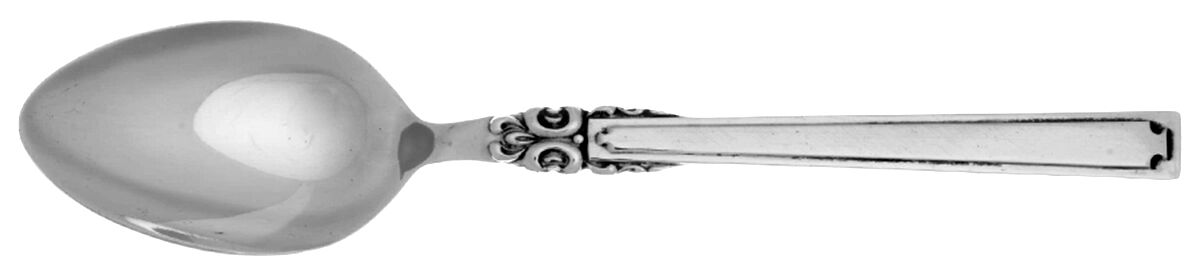 Dew Drop (Stainless) Place/Oval Soup Spoon by Oxford Hall-1