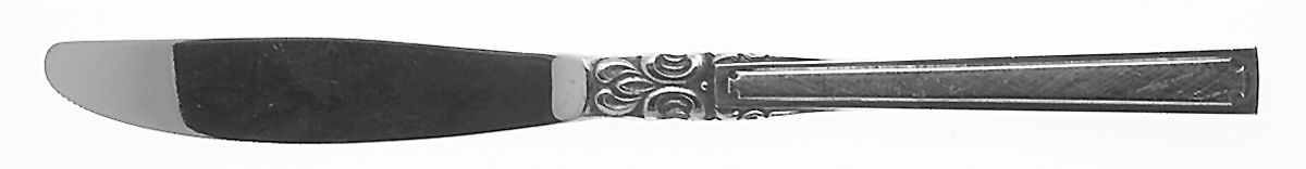 Dew Drop (Stainless) Modern Solid Knife by Oxford Hall-1