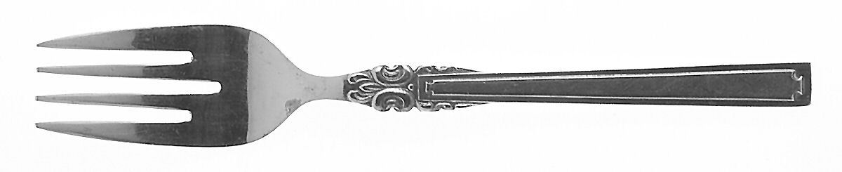 Dew Drop (Stainless) Individual Salad Fork by Oxford Hall-1