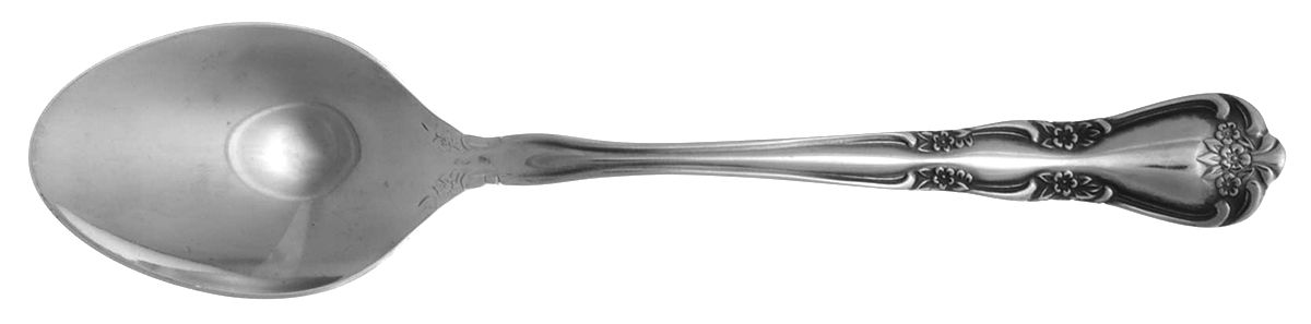 Rose Flute (Stainless) Place/Oval Soup Spoon by Oxford Hall-1