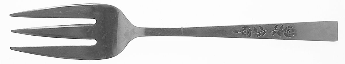 OXH3 (Stainless) Medium Solid Cold Meat Serving Fork by Oxford Hall-1