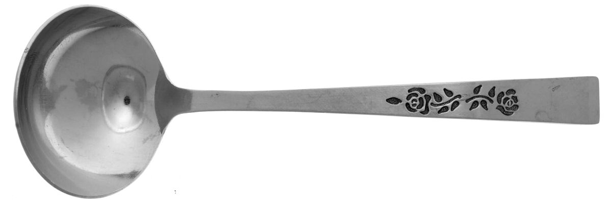 OXH3 (Stainless) Solid Gravy Ladle by Oxford Hall-1