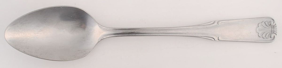 Bright Shell (Stainless) Place/Oval Soup Spoon by Oxford Hall-1
