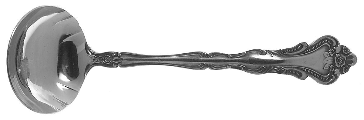 La Traviata (Stainless) Solid Gravy Ladle by Oxford Hall-1