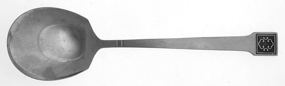 OXH39 (STAINLESS) Solid Smooth Casserole Spoon by Oxford Hall-1