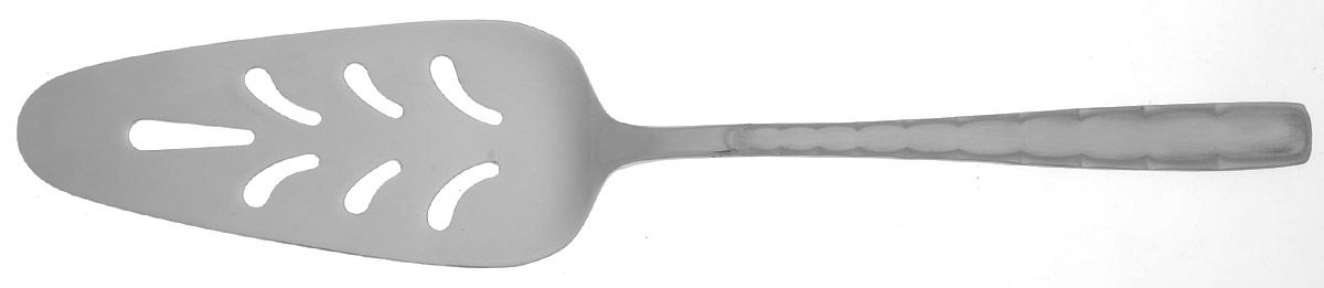 Moonscape (Stainless) Pierced All Stainless Pie Server by Oxford Hall-1