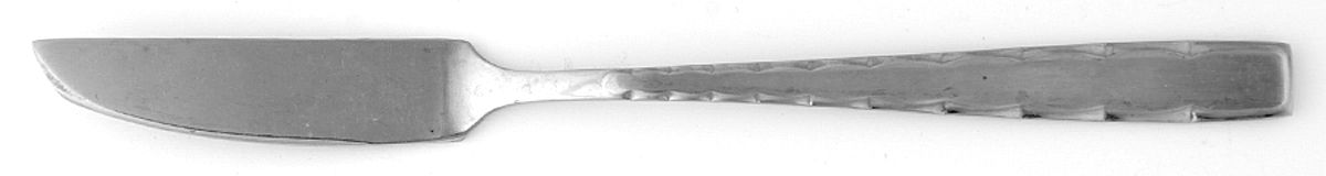 Moonscape (Stainless) Flat Handle Master Butter Knife by Oxford Hall-1