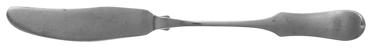OXH59 (STAINLESS) Flat Handle Master Butter Knife by Oxford Hall-1