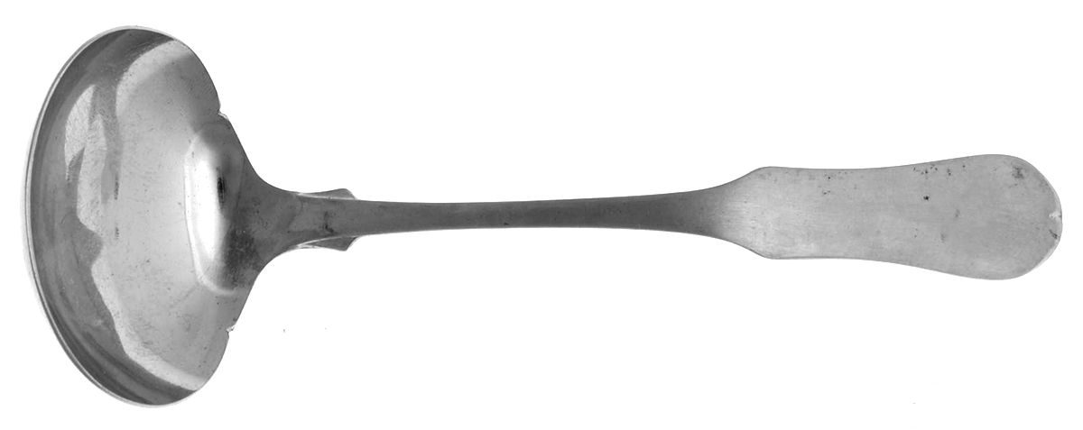OXH59 (STAINLESS) Solid Gravy Ladle by Oxford Hall-1