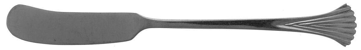 OXH62 (STAINLESS) Flat Handle Butter Spreader by Oxford Hall-1
