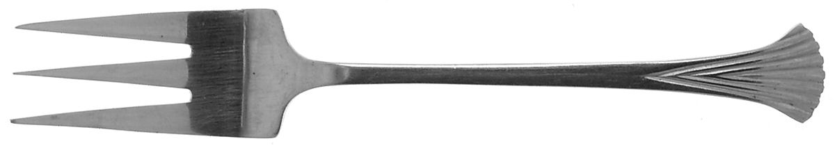 OXH62 (STAINLESS) 3-Tine Salad Fork by Oxford Hall-1