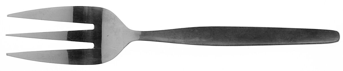 Colorado (Stainless) Medium Solid Cold Meat Serving Fork by Oxford Hall-1