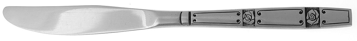 Rose Couplet (Stainless) Modern Solid Knife by Oxford Hall-1