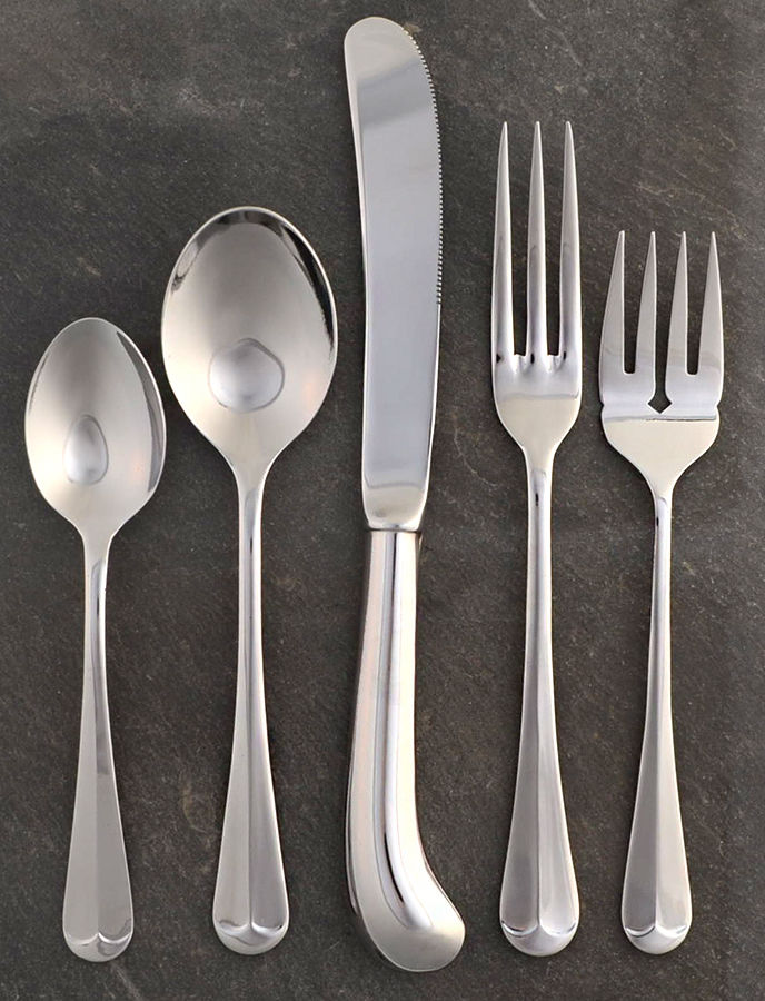 Sagamore (Stainless) 5 Piece Place Setting by Oxford Hall-1