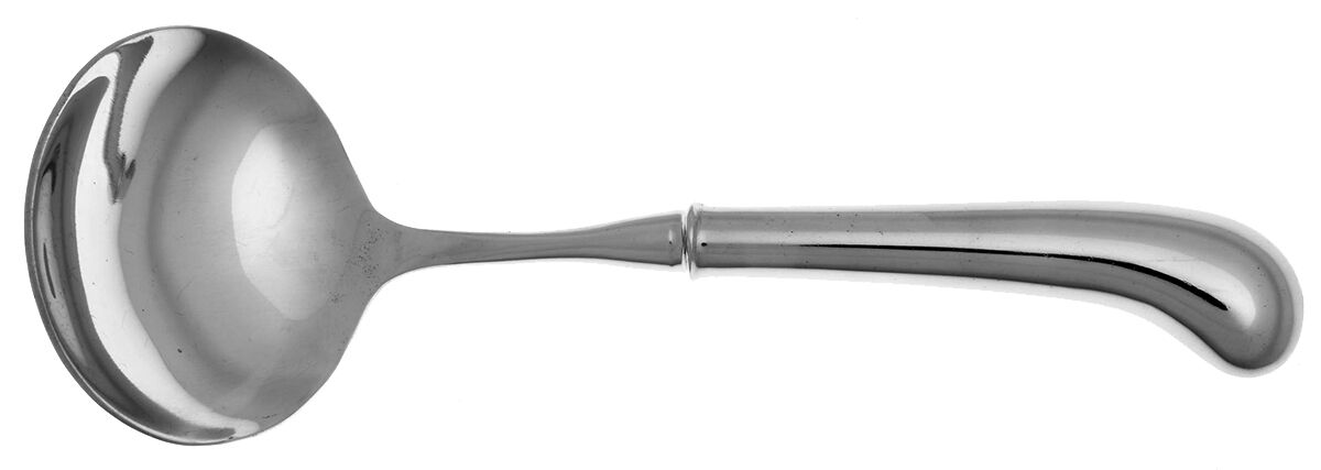 Sagamore (Stainless) Gravy Ladle with No Spout Stainless Bowl HC by Oxford Hall-1