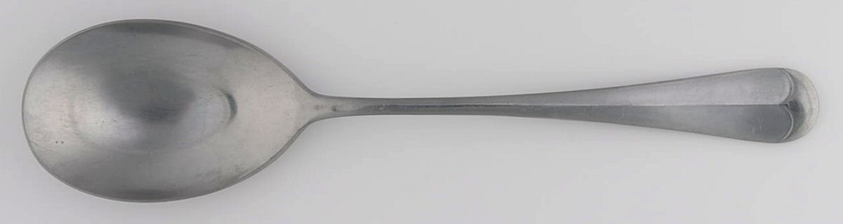 Sagamore (Stainless) Solid Salad Serving Spoon by Oxford Hall-1