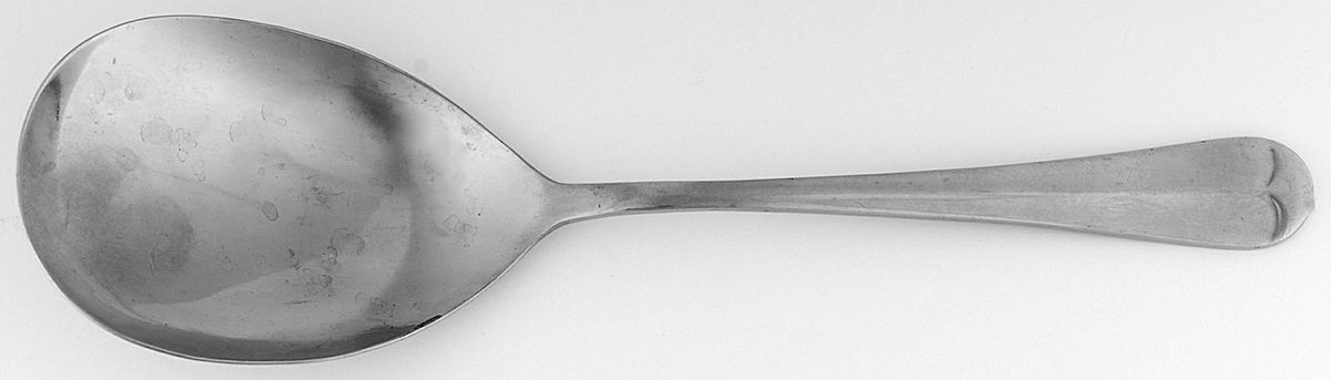 Sagamore (Stainless) Solid Serving Spoon by Oxford Hall-1