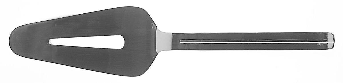 San Remo (Stainless) Pierced All Stainless Pie Server by Oxford Hall-1