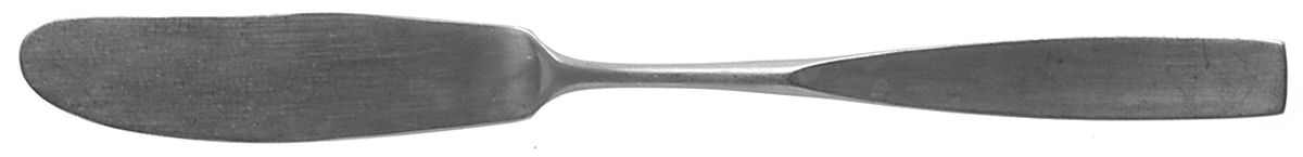 Secretariat (Stainless, Glossy, Thin Handle) Flat Handle Master Butter Knife by Oxford Hall-1
